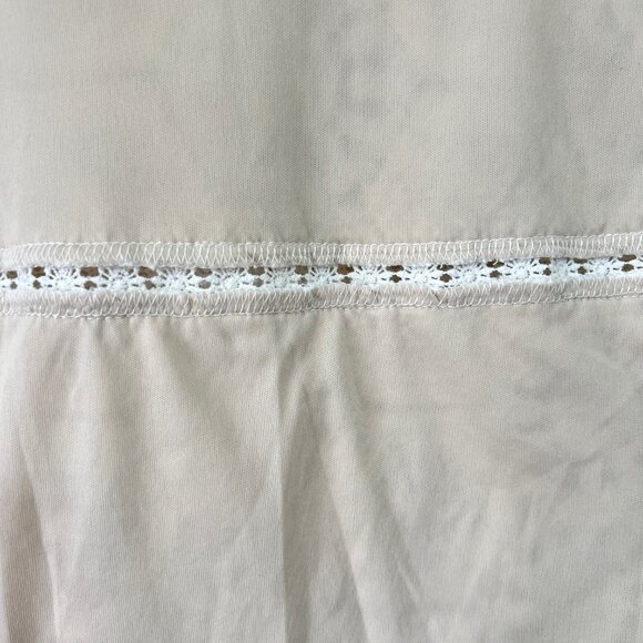 NEW Zara Cotton Crochet Lace Mini dress, Oyster Colour, Size M - Picture 15 of 16